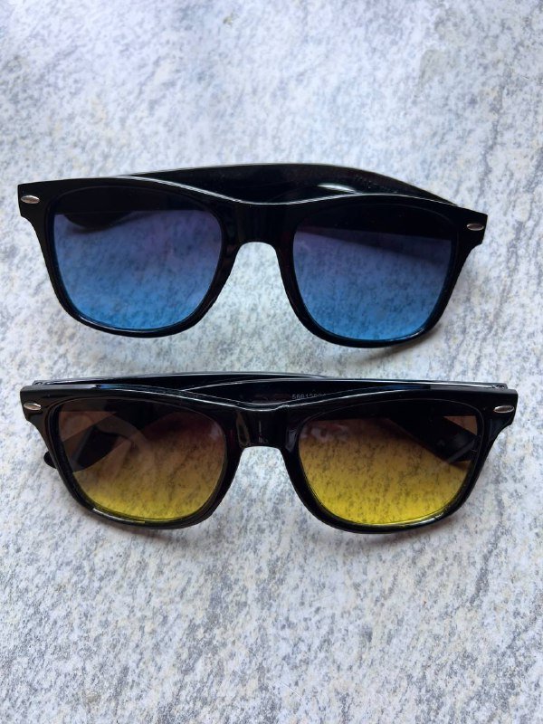 Солнцезащитные очки Google с синими и желтыми стеклами