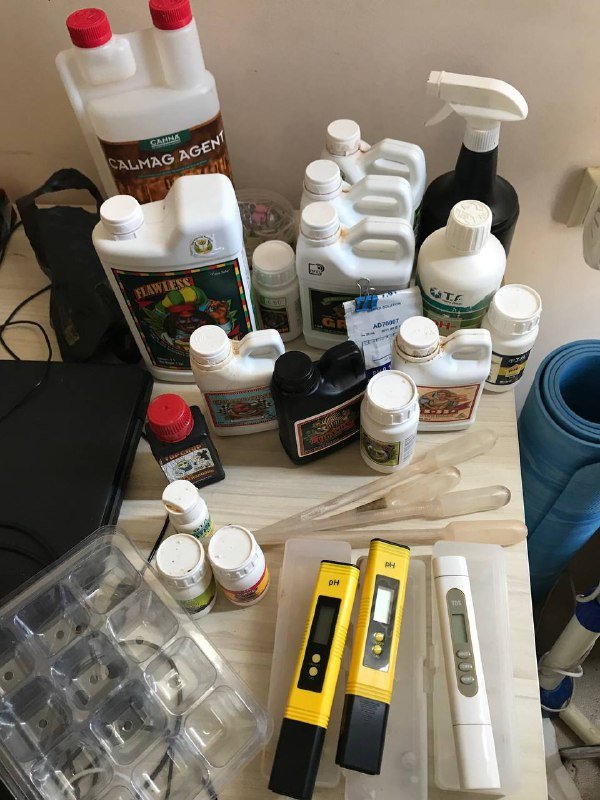 Комплект гроубокс с лампами и оборудованием 7