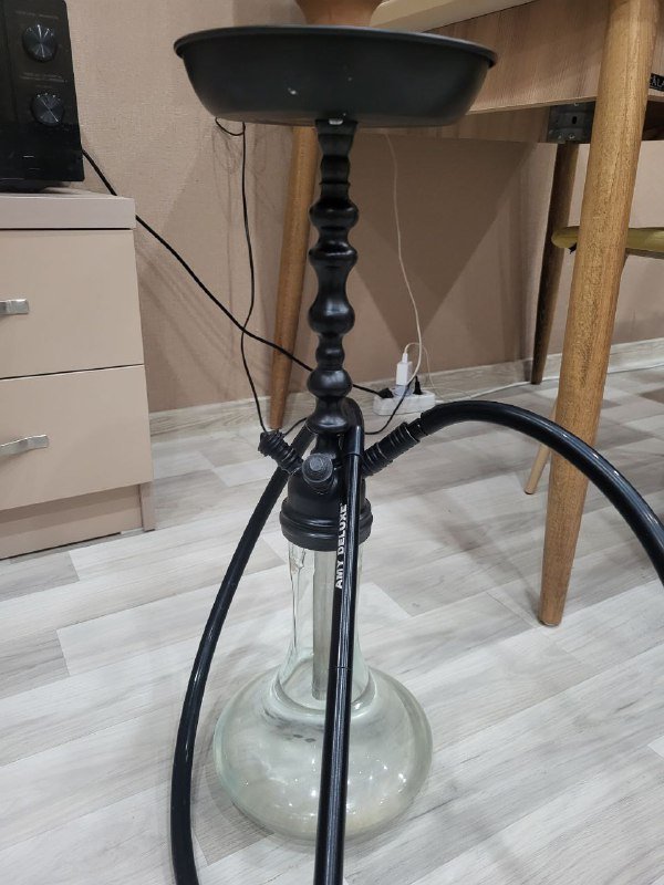 Кальян Amy Deluxe с чашами, мундштуками, углями и табаком 2