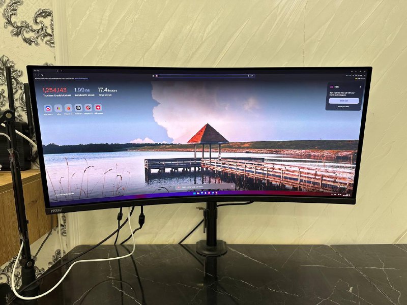 Монитор QD-OLED 34'' MSI MAG 341CQP 2