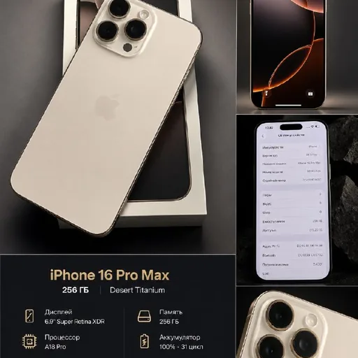 iPhone 16 Pro Max 256 ГБ
