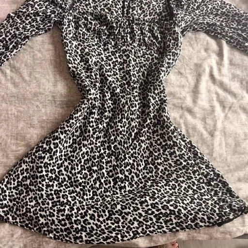 Леопардовый сарафан ZARA