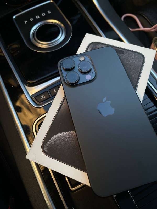 iPhone 15 Pro max 256gb Black Titanium 2