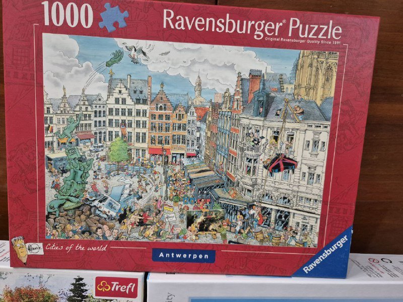 Пазлы Ravensburger 368 и 1000 элементов 4