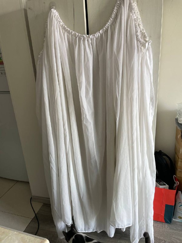 Тюль на ленте под крючки 2,5 м на 1,45 м