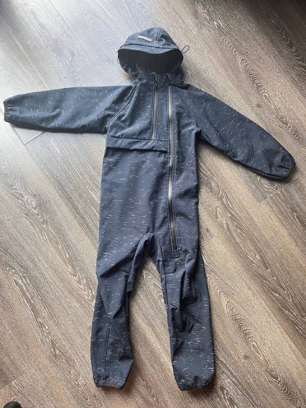 Комбинезон софтшел Детский тёмно-синий 122-128 3