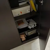 Комод из ЛДСП темный 2