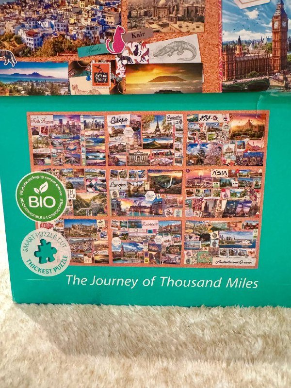 Пазл из 13500 деталей, 9 частей по 1500 деталей 2