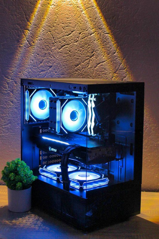 Мощный компьютер на DDR5 AMD Ryzen 5, RTX 3070