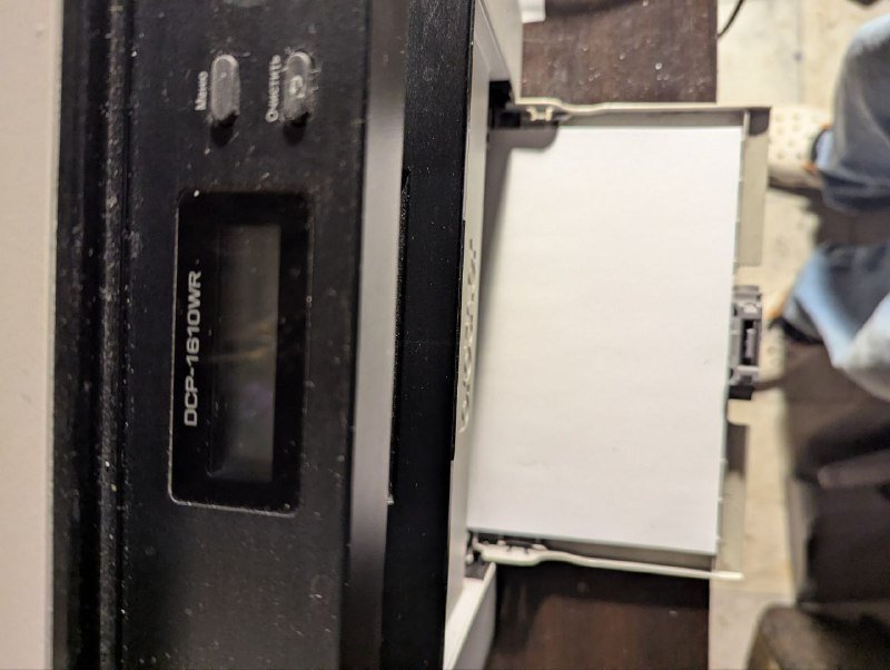 Принтер МФУ Brother, новый картридж запасной 2