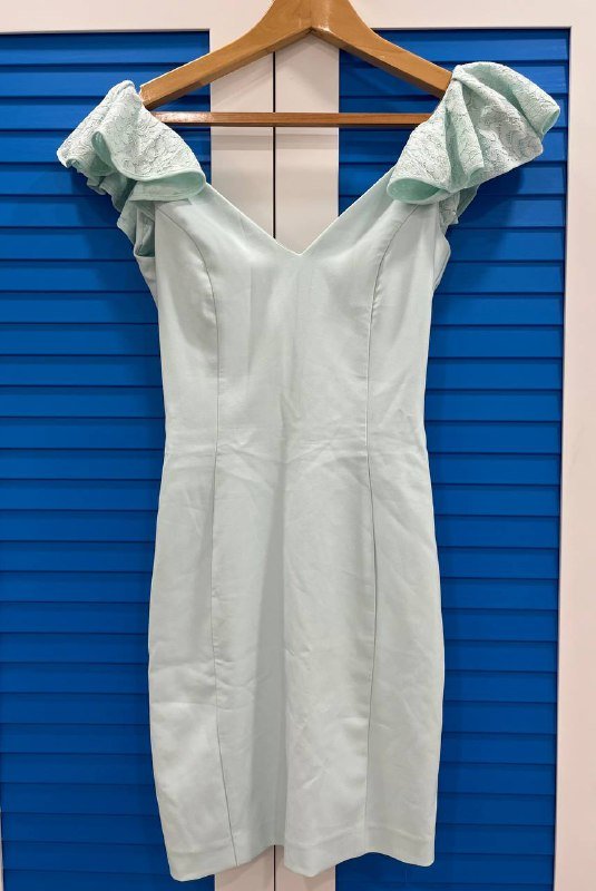 Голубое платье love republic, размер 40 3