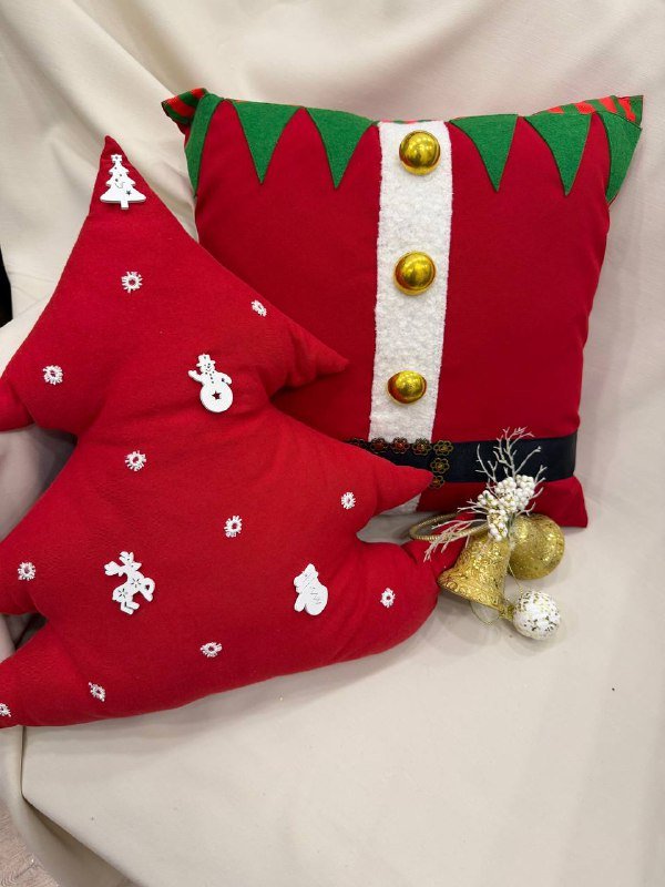Новогодние подушки 4