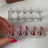 Stands for miniatures and press-on nails 3