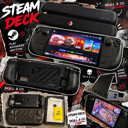 Steam Deck OLED 1TB с аксессуарами