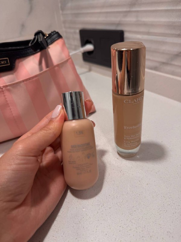 тональный крем Dior, тональный крем Clarins 2