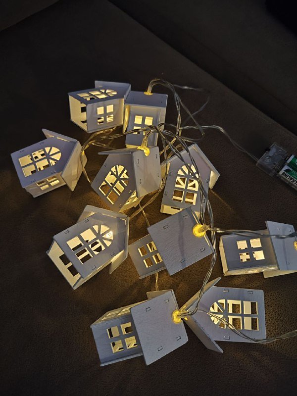 новогодние украшения и гирлянды 3