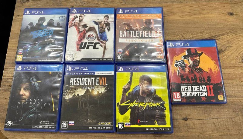 PlayStation 4 500гб, 2 контроллера, игры 2