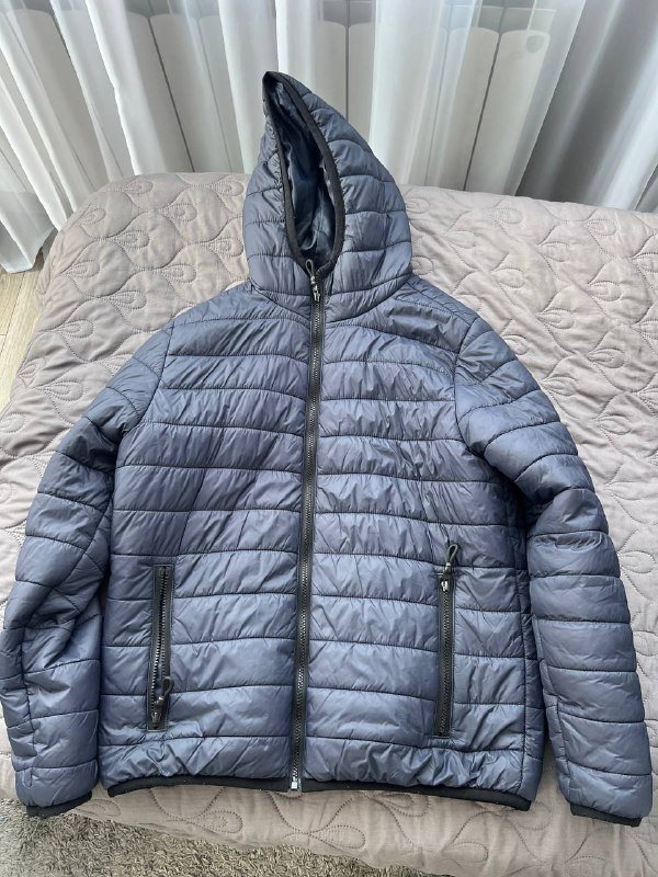 Куртка хаки Jack n Jones XS, синяя LC WAIKIKI L 4
