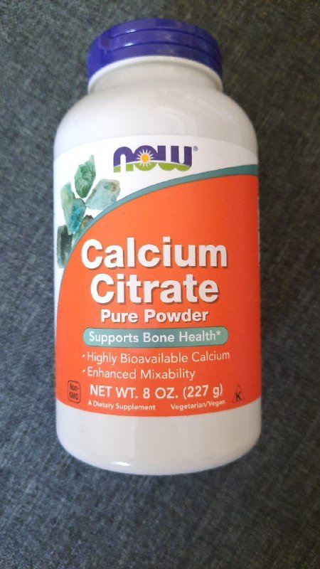 Цитрат кальция, 1 порция 600 мг, 55 лари