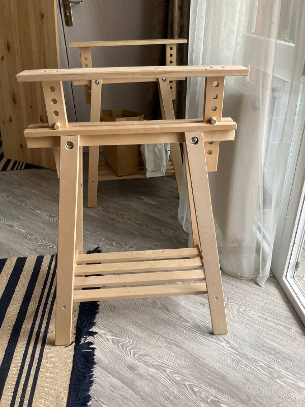 Подстолья IKEA из сосны, столешница из сосны 2