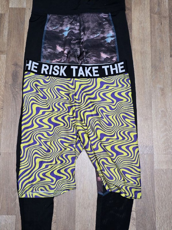 Велосипедки Нью Йоркер, черные и серые лосины 3