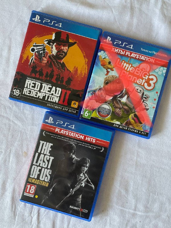 Red Dead Redemption II, The Last of Us Remastered