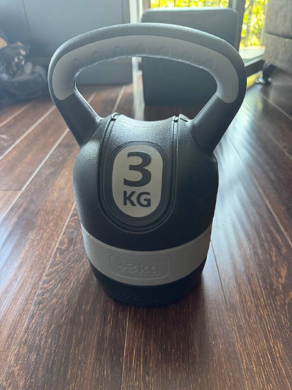 Гиря разборная 8кг (3+3+2кг)