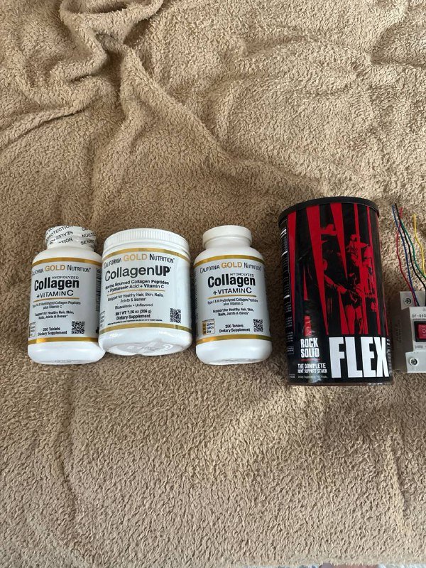 Animal flex комплекс, collagen + vitamin C баночки