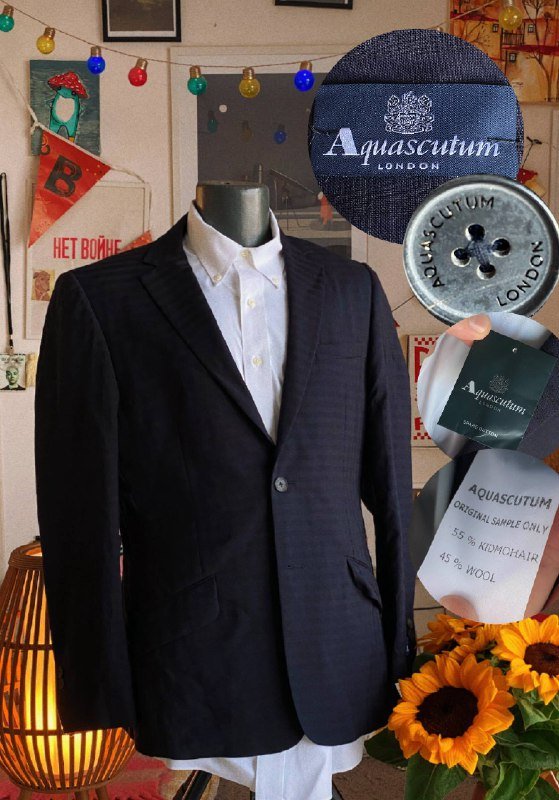 Мужские пиджаки Loro Piana, Aquascutum, Zegna и другие 3