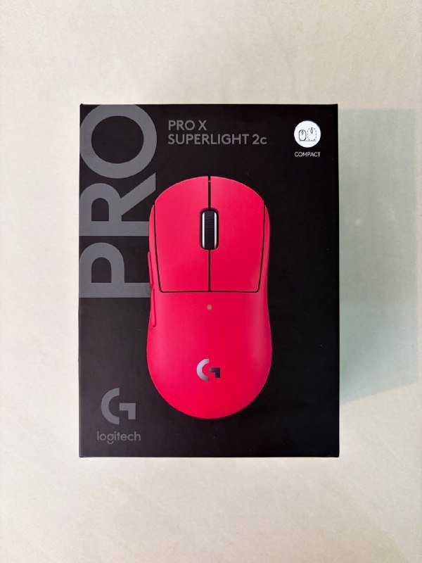 LOGITECH G PRO SUPERLIGHT 2c игровая мышь розовая