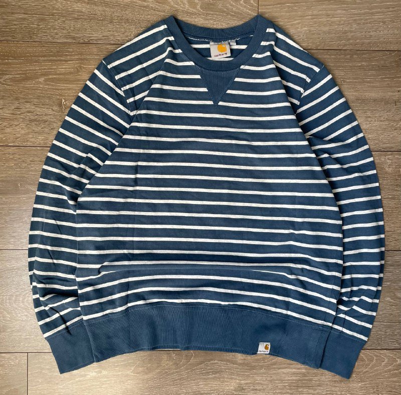 Carhartt striped sweater size S-M