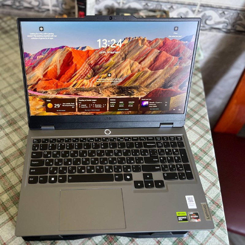 LENOVO LOQ геймерский ноутбук новый мощный современный