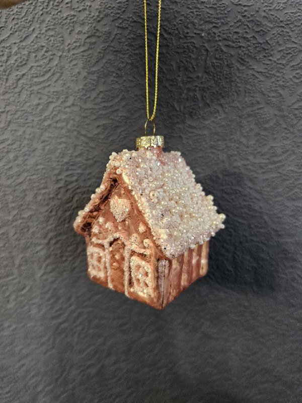 Ёлочные шары, украшения и заснеженная ёлка 80 см 7