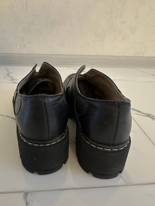 Мужские кожаные туфли размер 40 2