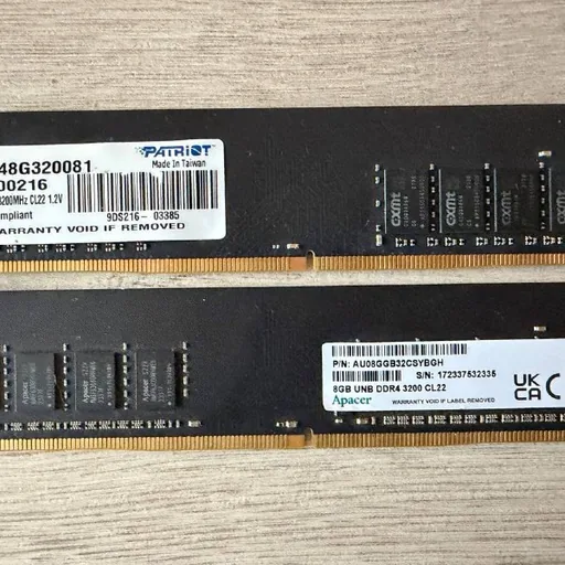 Оперативная память Patriot и Apacer DDR4 8 ГБ