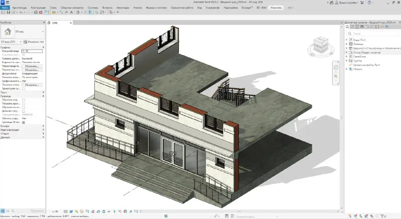 Видеокурс Autodesk Revit 2024
