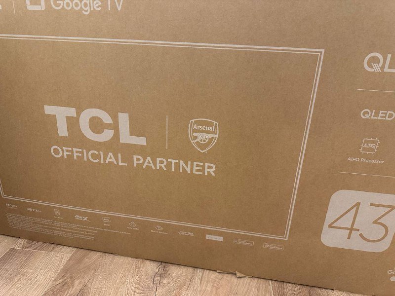 TCL 43P7K 43" 4K QLED Smart TV