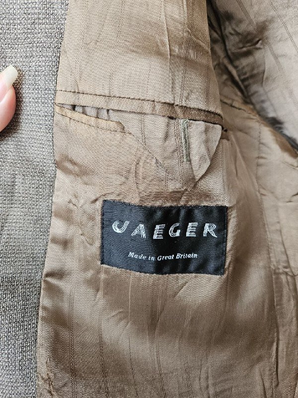 Винтажный шерстяной пиджак JAEGER 3
