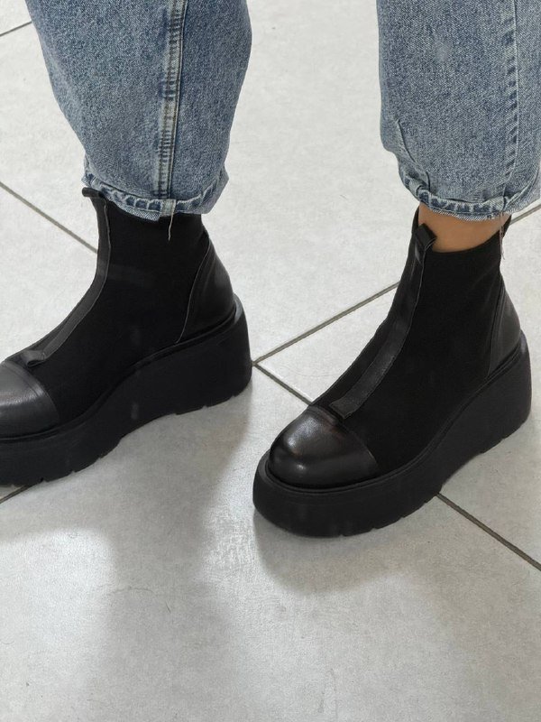 Женские ботинки размер 41 черные 3