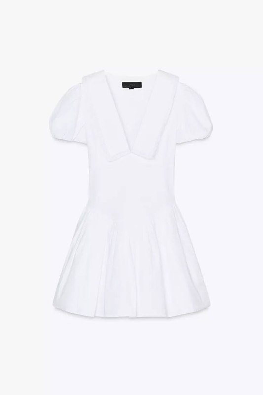 Юбка ZARA, белое платье ZARA, черное платье 3