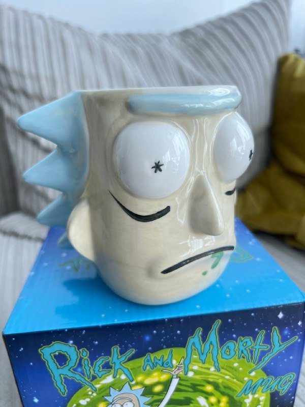 Кружка Рик и Морти новая в упаковке 4