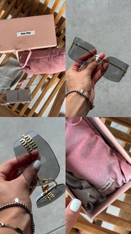 Очки Ray-Ban, очки Miu Miu, сумка Jimmy Choo, духи Dolce Gabbana, сумки Gucci 2