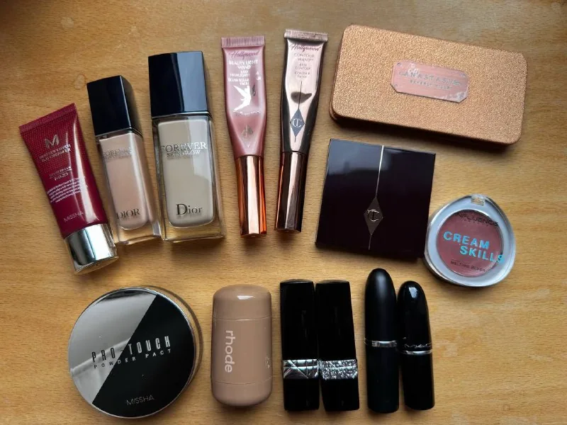 Косметика Rhode Dior Charlotte Tilbury MAC и других брендов 1