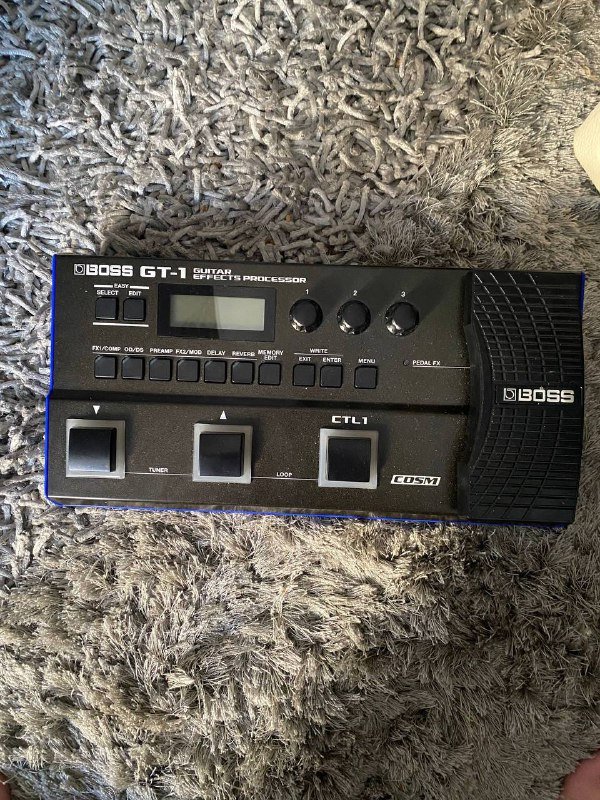 Гитарный процессор boss gt-1 2