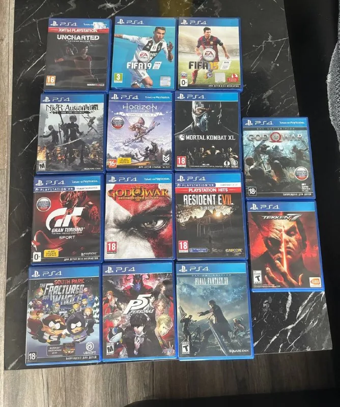 Диски для PS4 и PS5