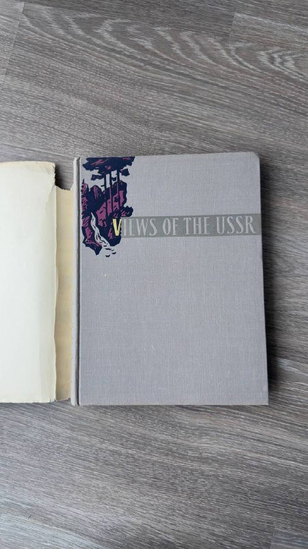 Редкая книга Views of the USSR фотоальбом 2
