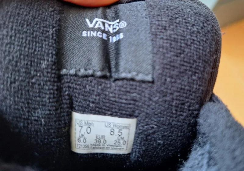Кеды Converse и Vans 3
