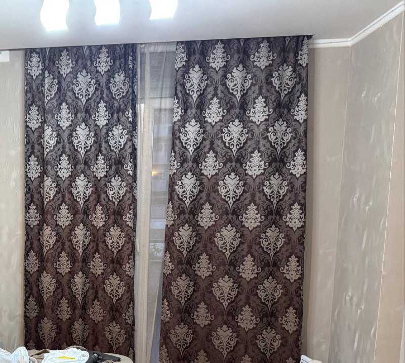покрывало и шторы 3