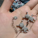 Серебряный браслет 3