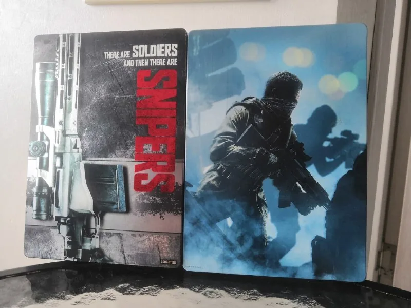 Железные боксы Sniper 2 и Call of Duty Ghosts 1